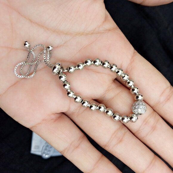 Beaded Slider Bracelet - Picture 1 of 4